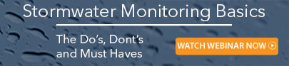Stormwater Monitoring Basics Webinar